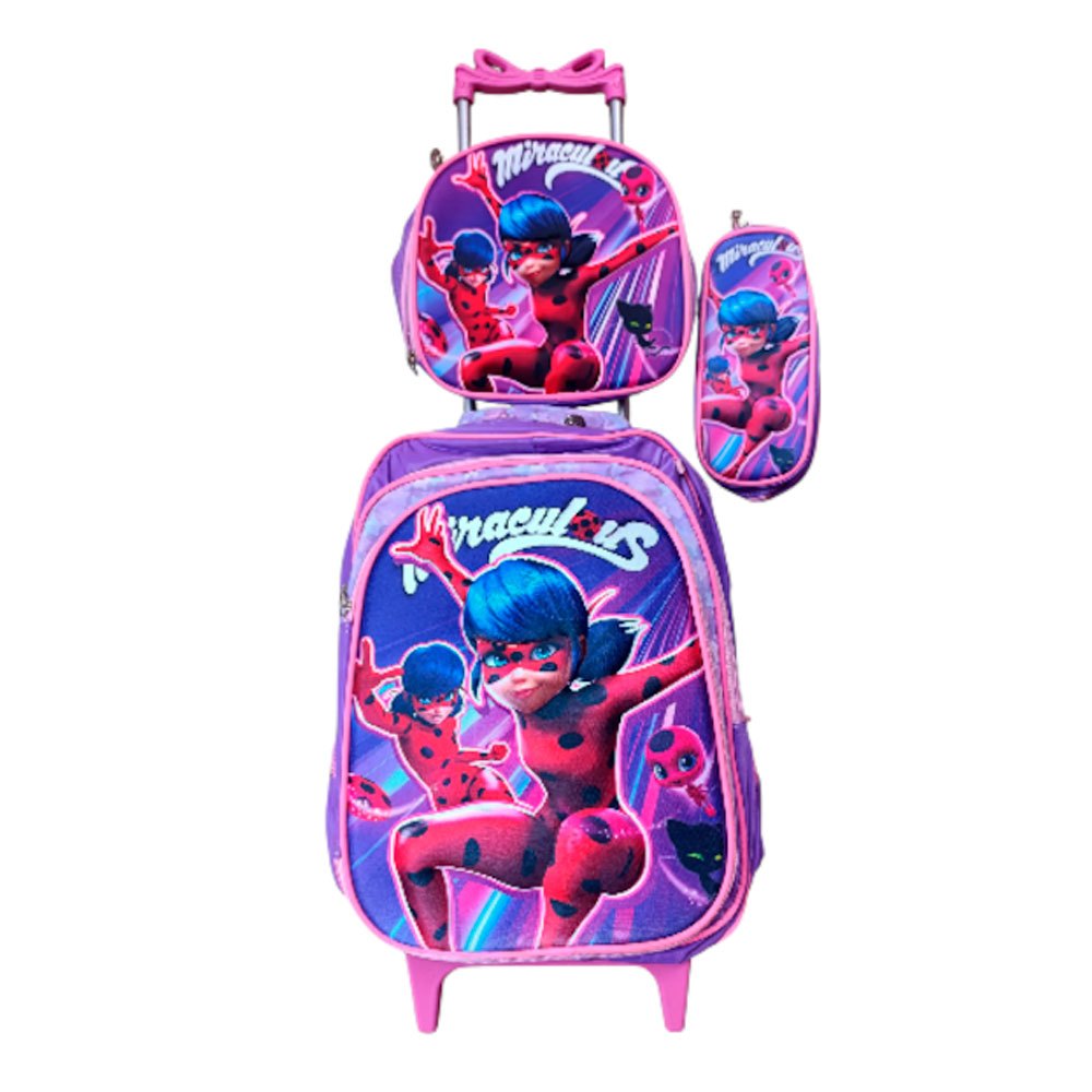 Mochila Rodinha Ladybug: Onde Comprar | BuscaProdutos