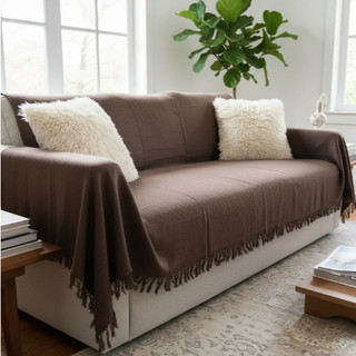 Manta Para Sofá E Cama De Algodão Vários Tamanhos e Cores Manta Grande Manta de Solteiro Decoração