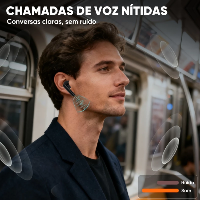 Fone de Ouvido sem Fio Inova Bluetooth — foto 7