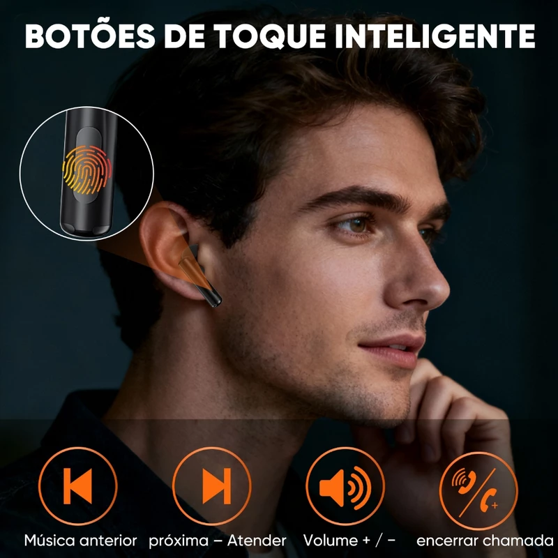 Fone de Ouvido sem Fio Inova Bluetooth — foto 8