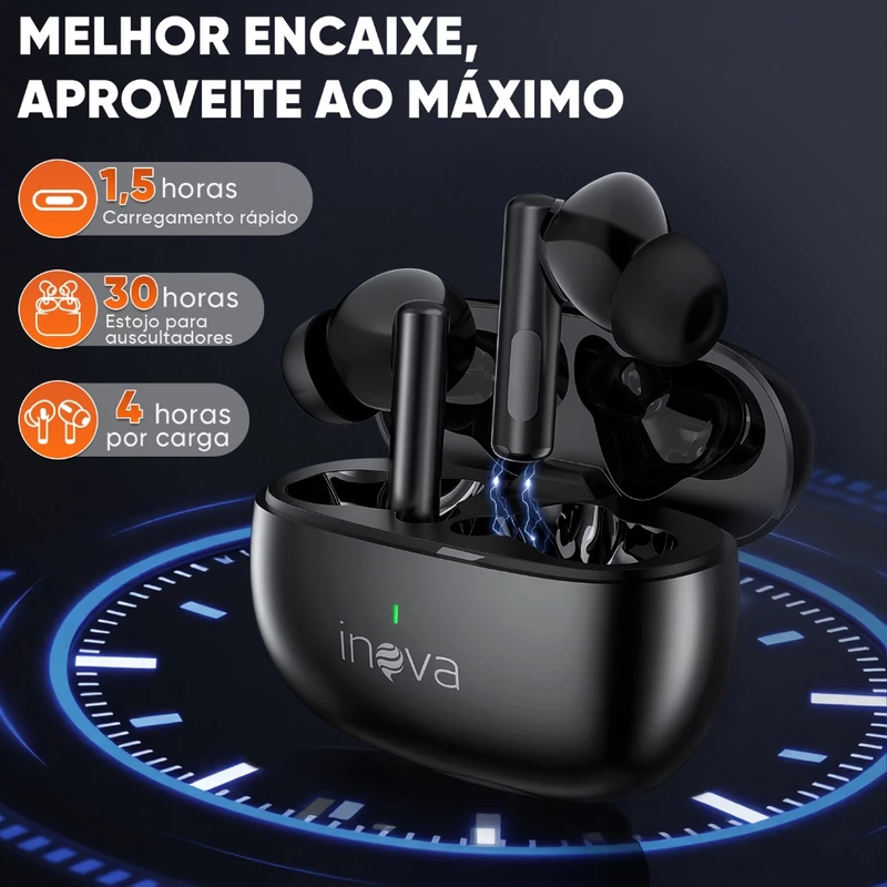 Fone de Ouvido sem Fio Inova Bluetooth — foto 2