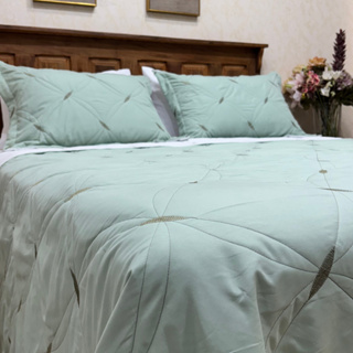 Kit Colcha Cobre Leito Queen Dupla Face 3 Peças Porta Travesseiro Unique Completo em Oferta na Shopee