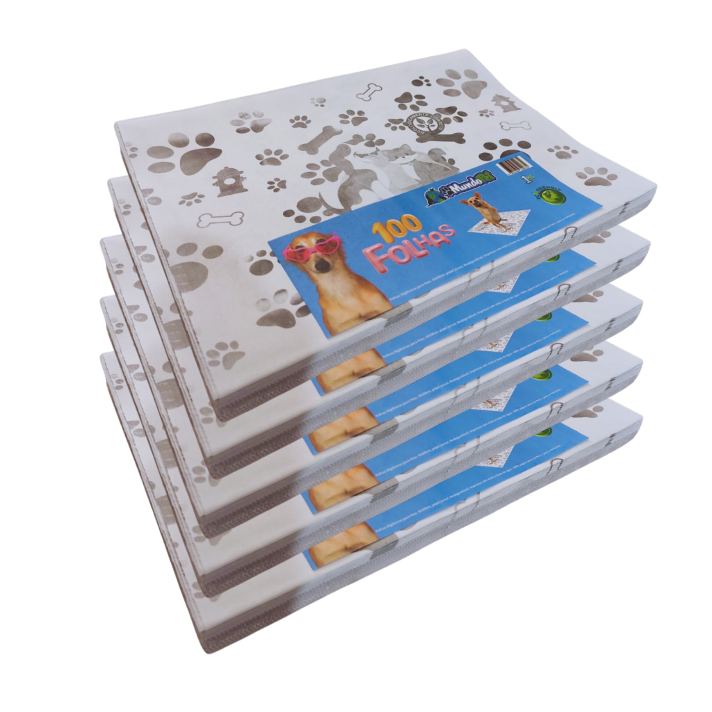 Jornal Biodegradável 100/200/300/400 Folhas Para Pet Atóxico - Cães, Gatos, Passarinho em Oferta na Shopee