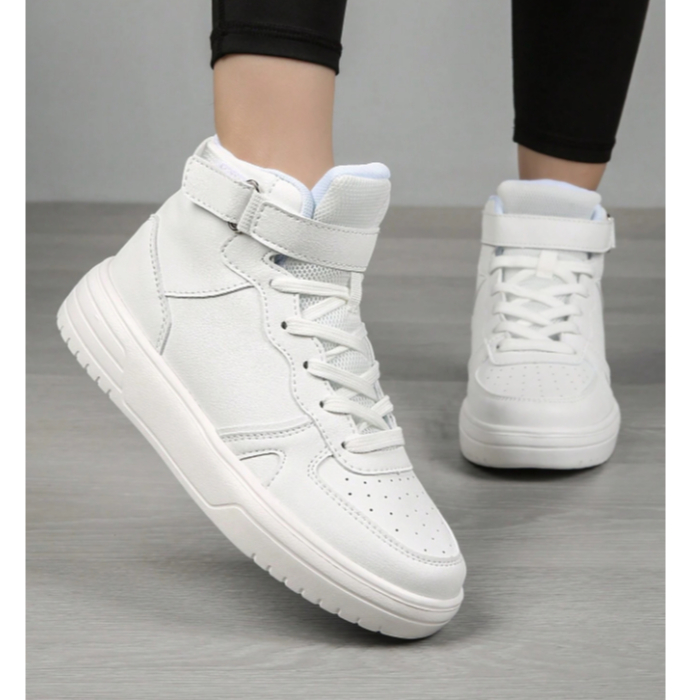 Bota Tênis Casual Branco 26 ao 43 Adulto e Infantil Masculino Feminino Confortável Promoção Básica