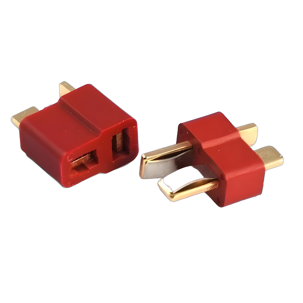 Par de Conector Dean 2 Pinos Plug T Conector Tamiya ( Macho + Femea)