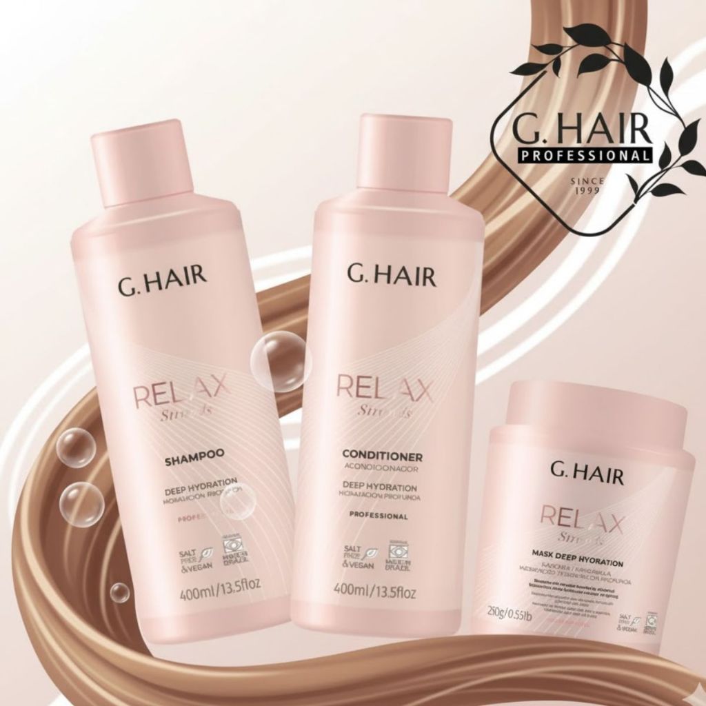 GHAIR RELAX KIT SH + COND 2X400ML + MASCARA 250G