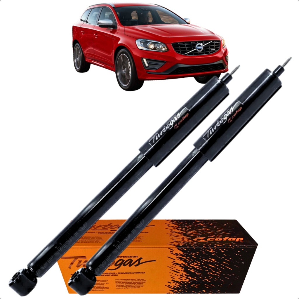 Par Amortecedor Traseiro XC60 T5 T6 2.0 3.0 2008 Até 2017
