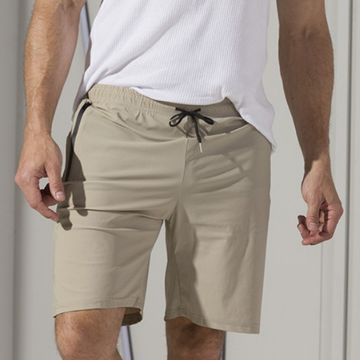 Bermuda Masculina Poliamida com Elastano Esportiva Atleta Shorts Academia Barato Viscose Geladinho