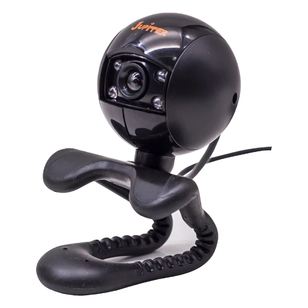 Webcam Jupiter Video Camera / 8.1 MP - Preto