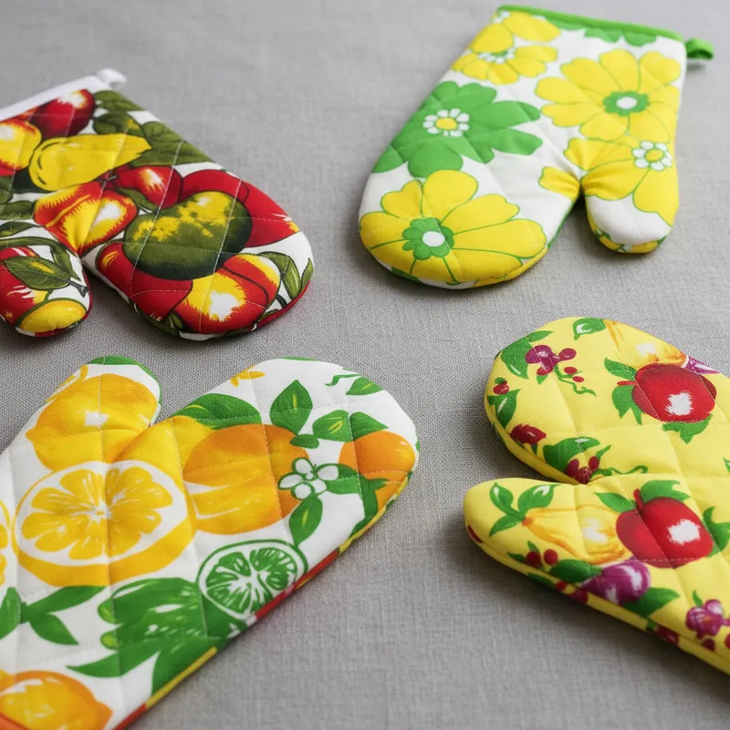 KIT 1/2/3/4 LUVAS TÉRMICAS PARA COZINHA FORNO FOGÃO em Oferta na Shopee