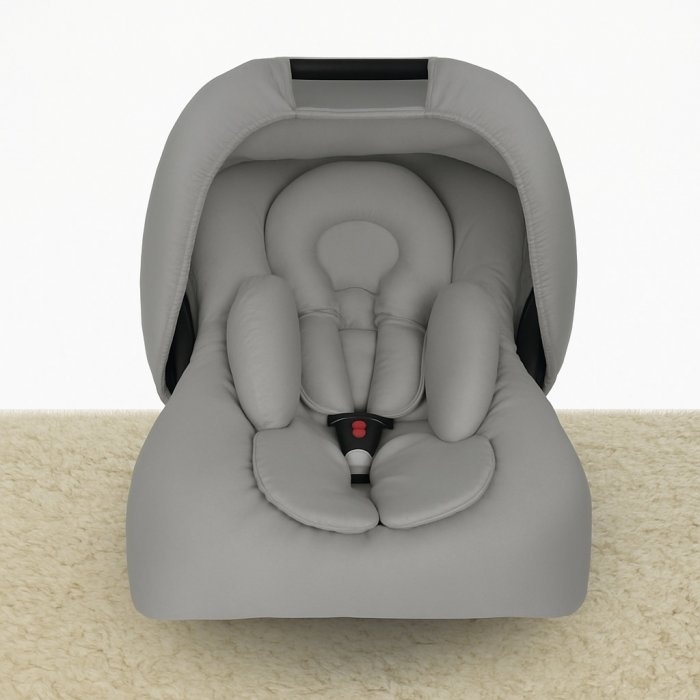 Kit Capa Bebê Conforto Capota Protetora Do Sol Apoio Redutor e Protetores de Cinto