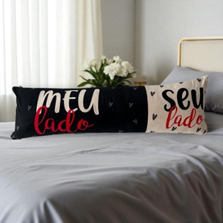 Capa de Travesseiro de Corpo Xuxão Body Pillow 1,40x45 cm de Veludo de Pet para Cama Decorativo em Oferta na Shopee