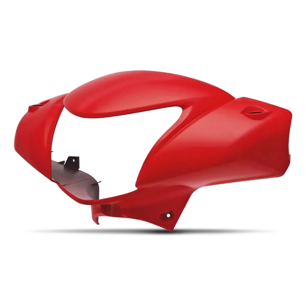 KIT CARENAGEM COMPLETO BIZ 125 2011-2012 - (4 PÇS) - (VERMELHO MACEIO) PRO TORK · foto 2