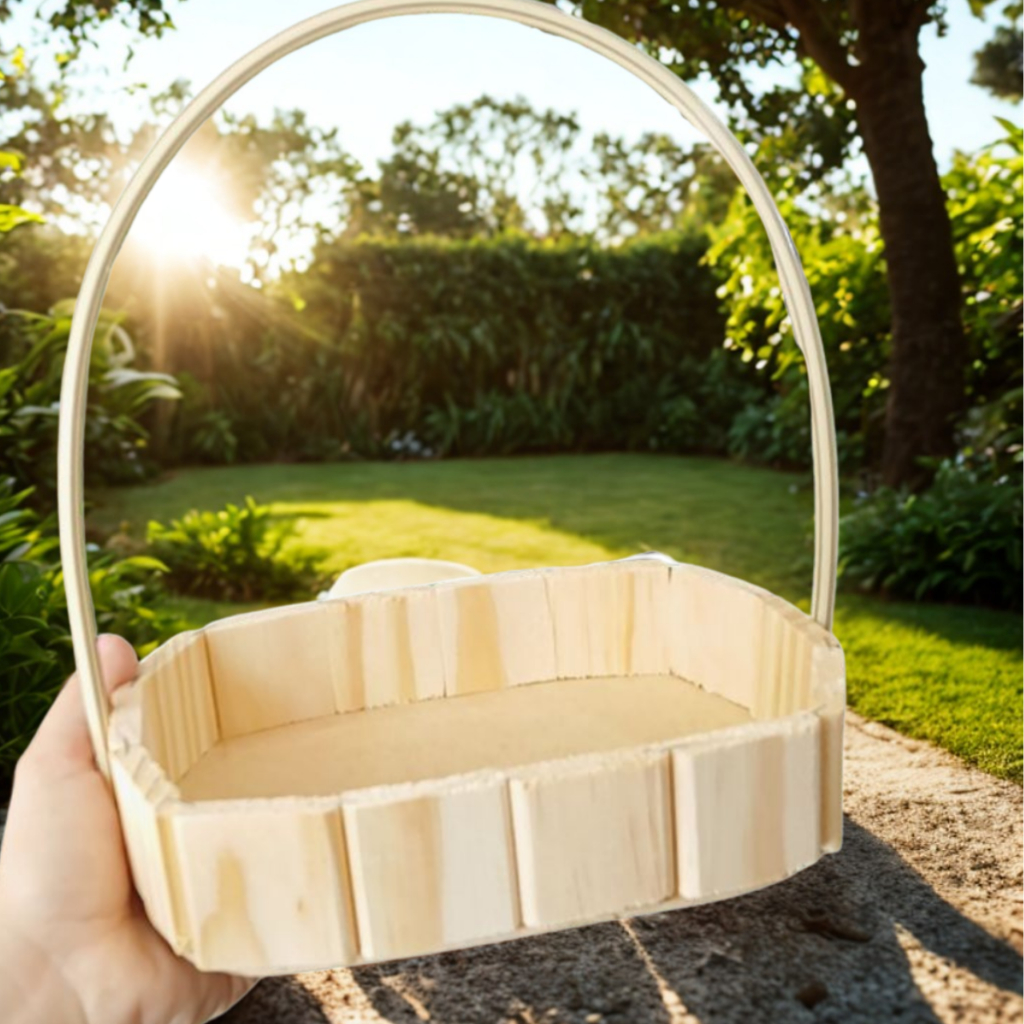 Kit 18 Cestas Oval 22cm de Madeira Pinus Fraldeira Presentes e Decorações em Oferta na Shopee