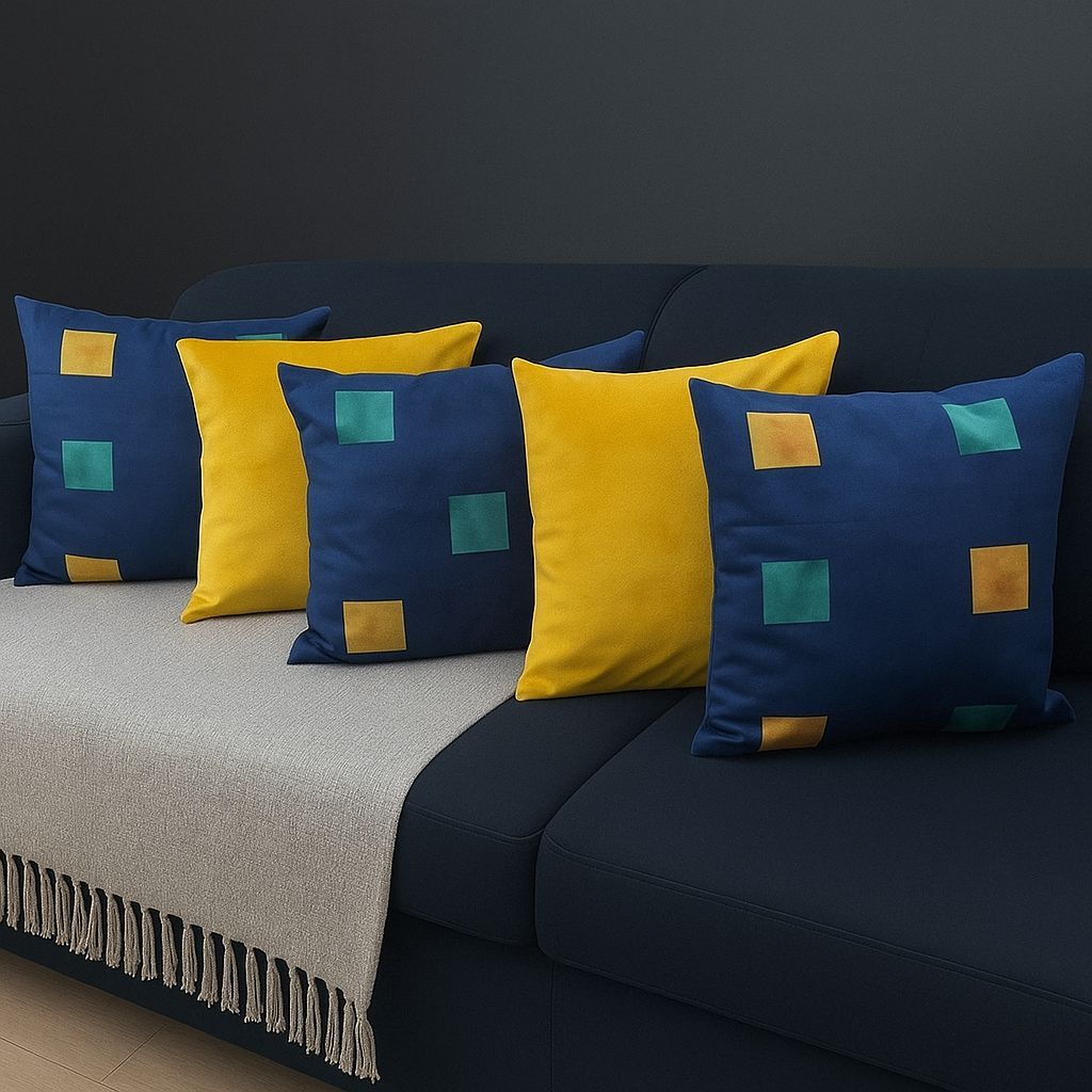 Kit 05 Capas De Almofadas Linho Decorativa Premium em Oferta na Shopee