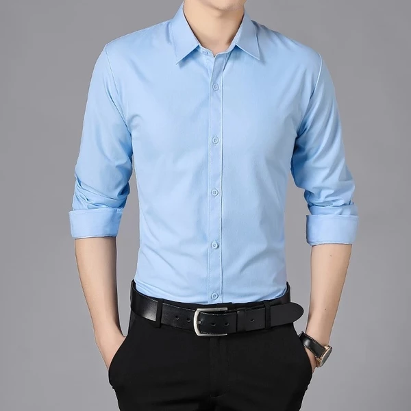 Camisa Social Masculina Manga longa Slim Fit