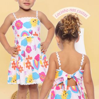 Vestido Infantil Femenino  Para Festas Final de Ano LINHA PREMIUN em Oferta na Shopee