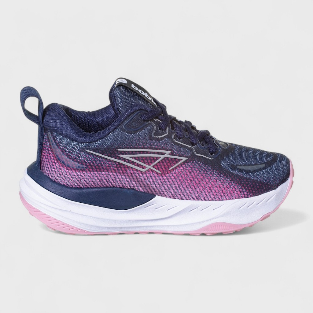 Tênis Infantil Esportivo Feminino Confortável Leve Original Sapato Menina Marinho/Pink em Oferta na Shopee