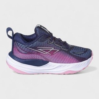 Tênis Infantil Esportivo Feminino Confortável Leve Original Sapato Menina Marinho/Pink em Oferta na Shopee