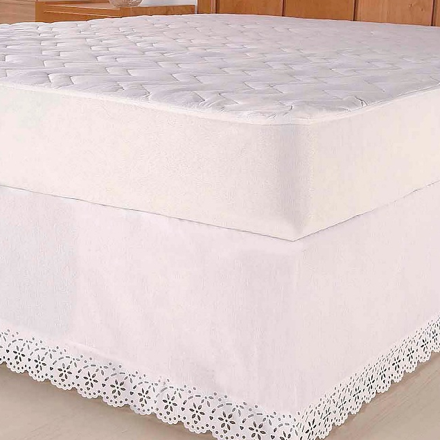 Saia 3 em 1 com Regulagem Ajustável Cabeceira Cama Box Colchobox - Rioleen - Solteiro/Casal/Queen -