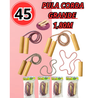 Pula Corda de Brinquedo Infantil  P/ Festa Junina Aniversário Criança Lembrancinha Prenda