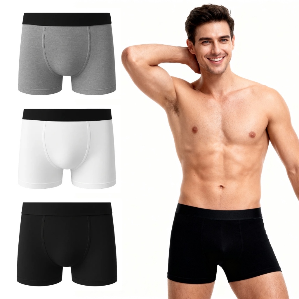 Kit 10 Cuecas Box Boxer Algodão Sortida Masculina Confortável C5 em Oferta na Shopee