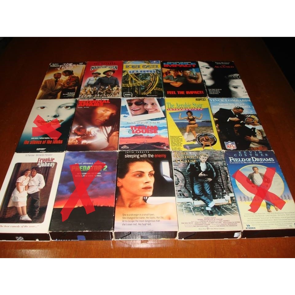 Vhs-Filmes e Shows Variados e (fita Importada E Uma Raridade) Fitas VHS de coleção