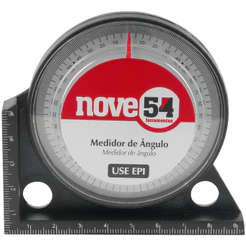 Inclinômetro Transferidor Grau Medidor Ângulo Base Magnética Nove54