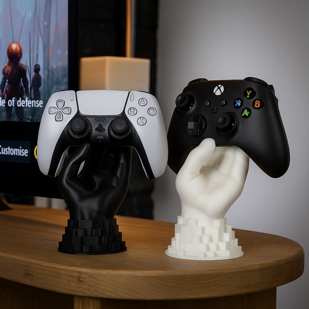 Suporte Controle Xbox Playstation RETRO Celular Formato Mão Decoração Smartphone
