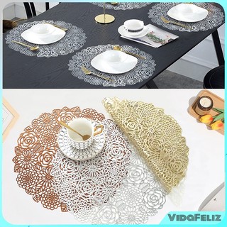Kit de 4/8 Protetores de Mesa e Copos, no Estilo Moderno Ocidental Minimalista, com Antiaderência, Resistência ao Calor