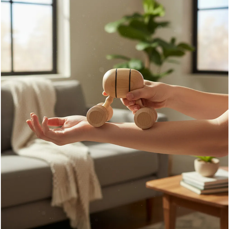 Massageador Relax Pro 4 Pontos Manual Relaxante Para Todo Corpo Alivio de Tensão Muscular Fascite