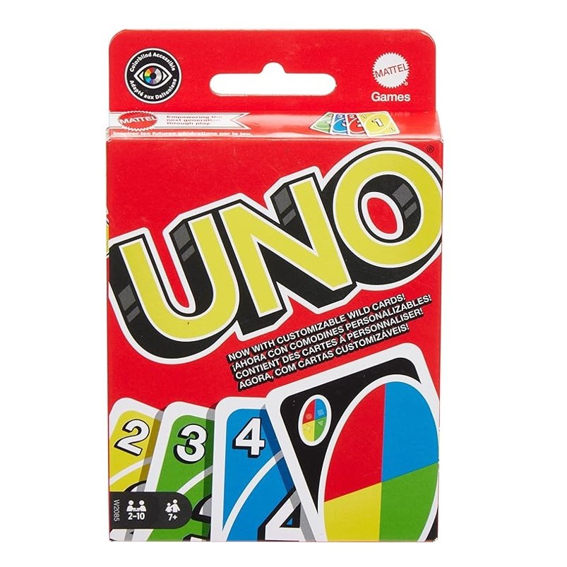Jogo de Cartas Uno W2087 - Mattel em Oferta na Shopee