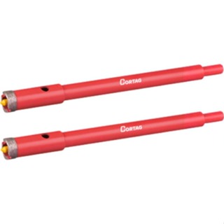 Kit 2 Serras Copo 20mm Alvenaria Concreto Diamantadas Cortag em Oferta na Shopee