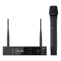 Microfone Sem Fio Akg WP300 Bastão Cardioide 1 Mic Preto Profissional WP 300
