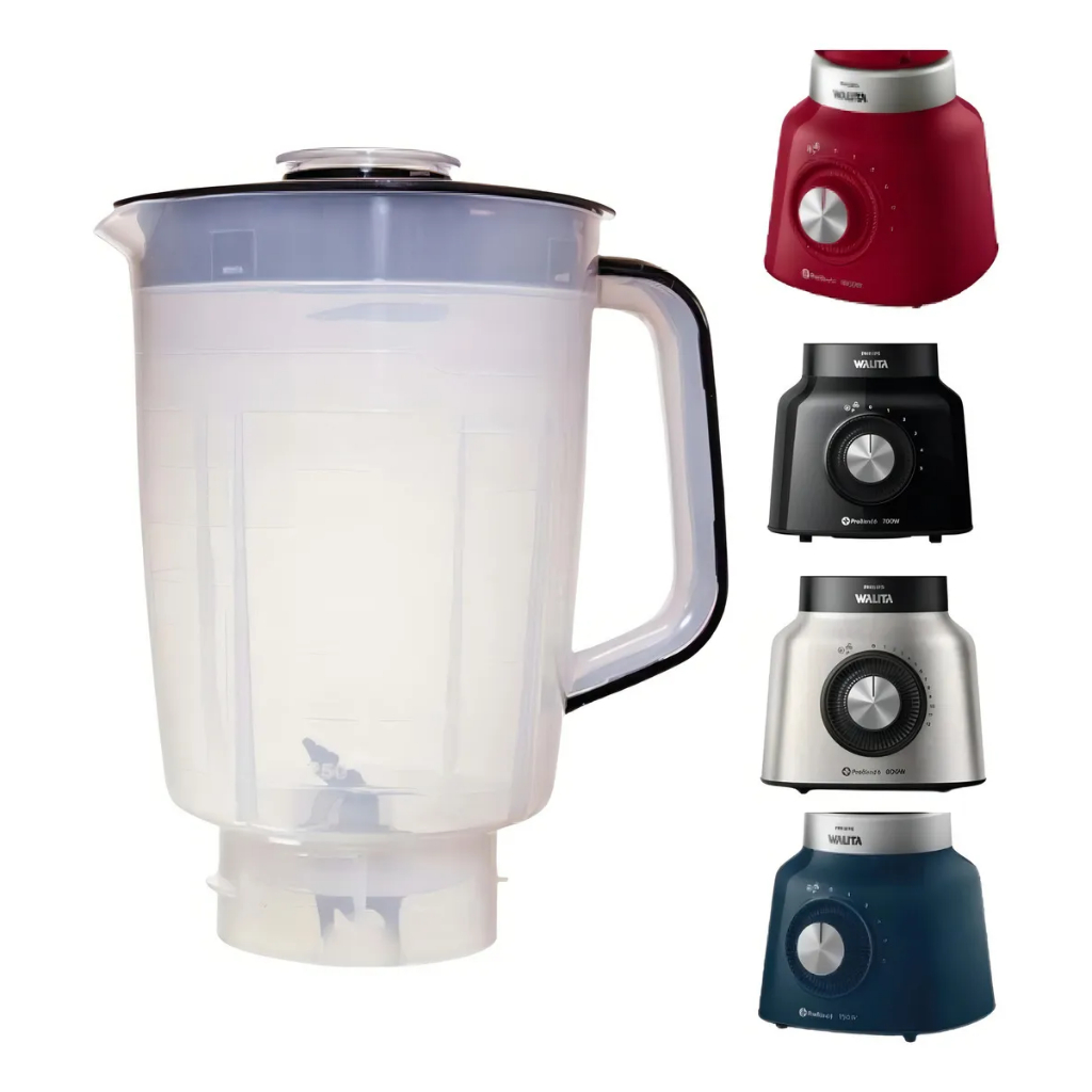 Copo De Liquidificador Walita Philips Ri2131 Ri2134 Ri2135 em Oferta na Shopee