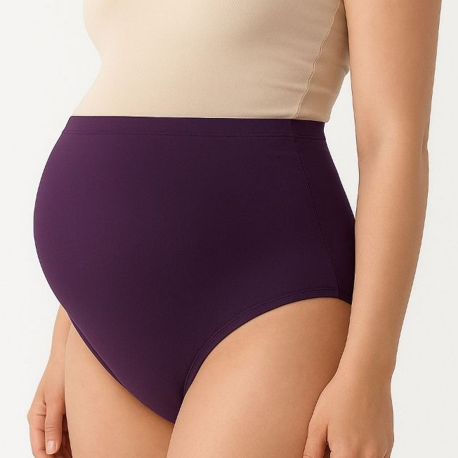 Kit com 2, 3, 5 ou 10 Calcinhas Gestante Hot Pants | Pré e Pós-Parto | Conforto para Gravidez e Pós