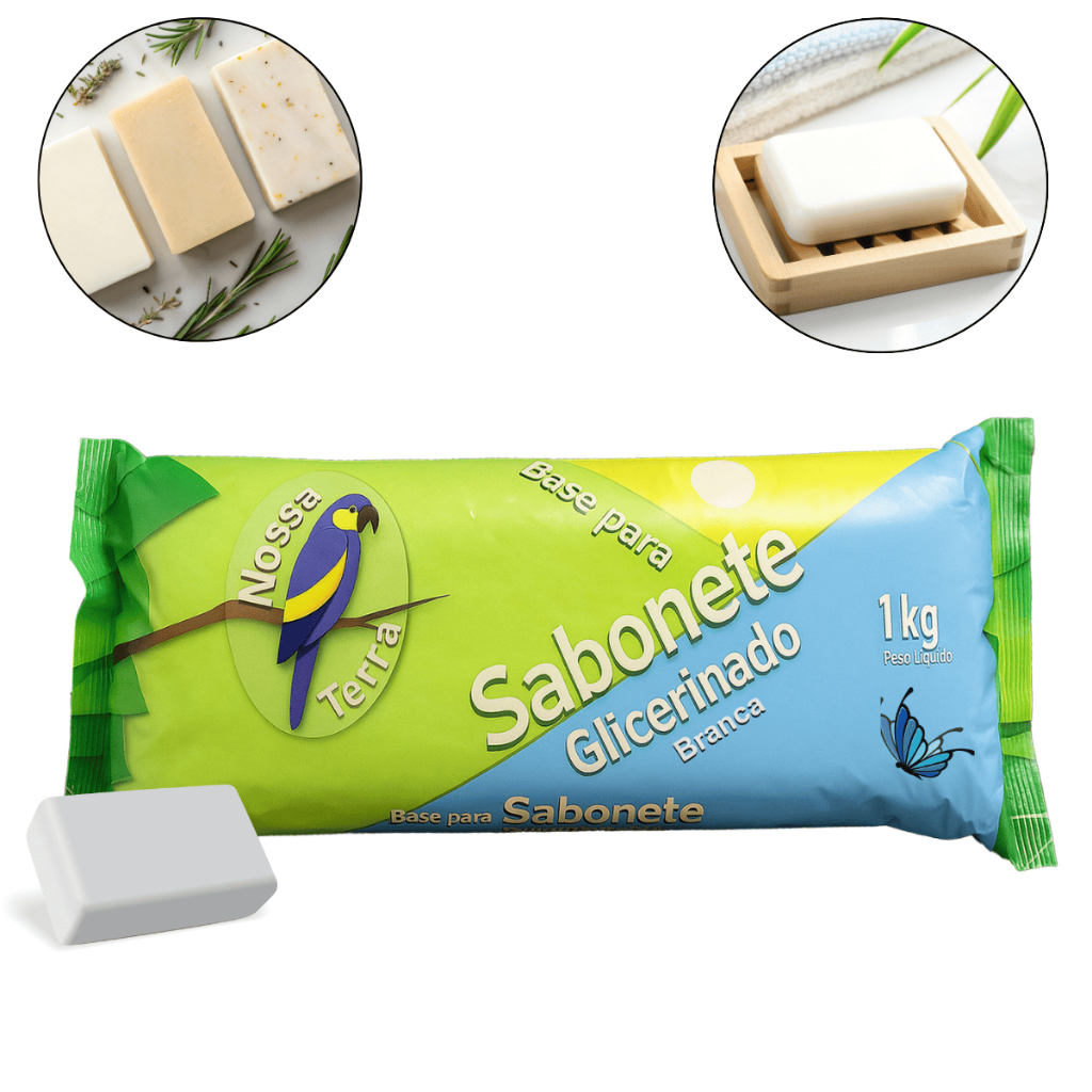 Base Glicerina Facil Derreitimento Facil Modelagem Sabonete Caseiro