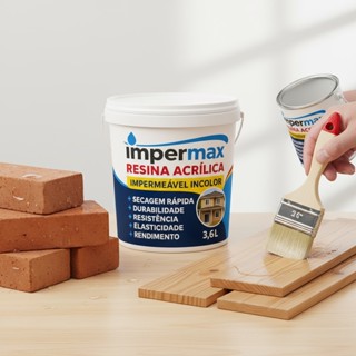 Resina acrilica blinda parede alto rendimento e fácil aplicação revitaliza a tinta da sua parede em Oferta na Shopee