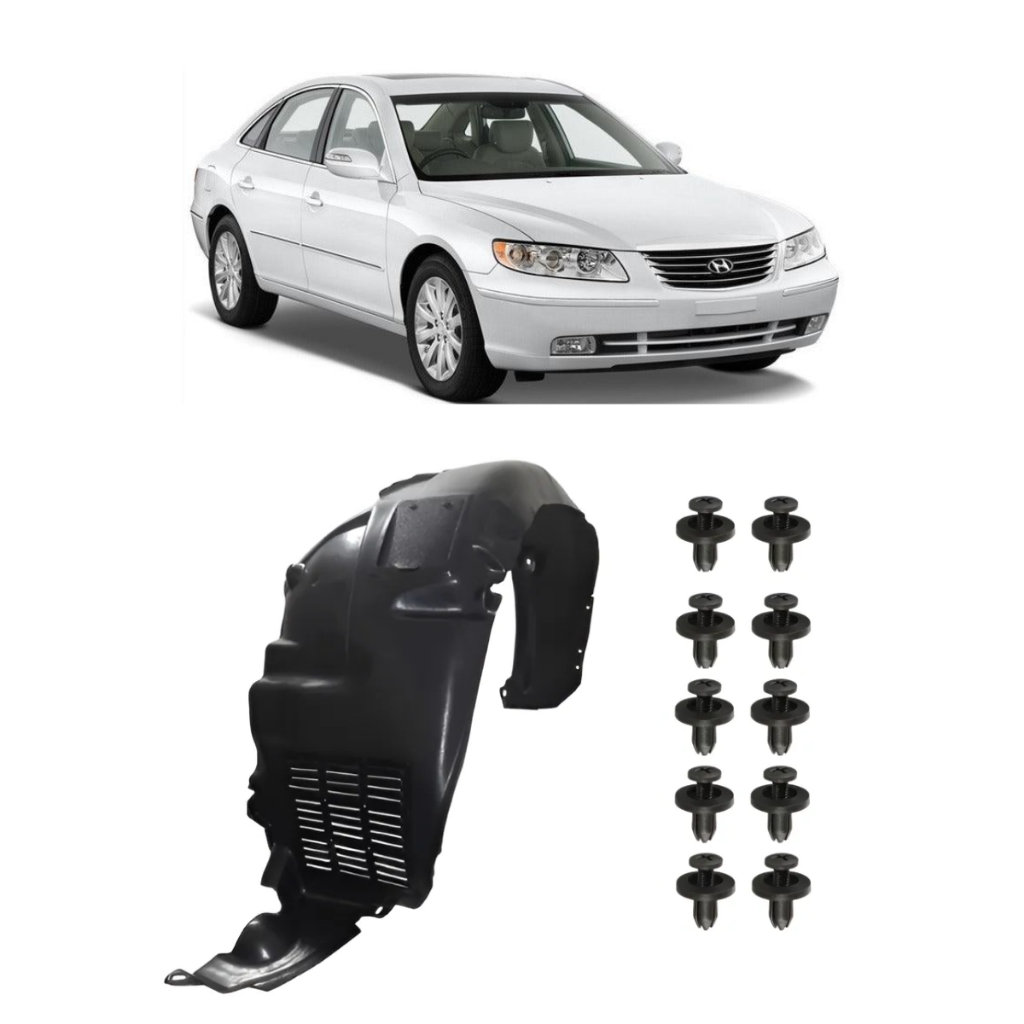 Jg Hyundai Azera Parabarro + Presilhas 2008 2010/2011 Lado Direito 2 Peças