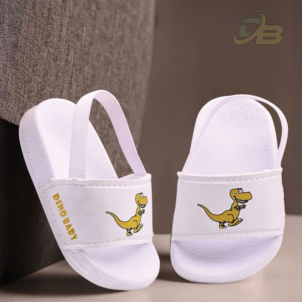 Chinelo Bebe Dino Baby Estampado Moda Verão Feminino Masculino