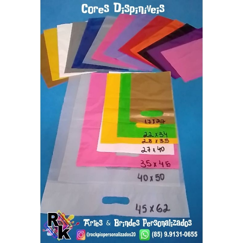 Sacolas Boca de Palhaço Personalizadas