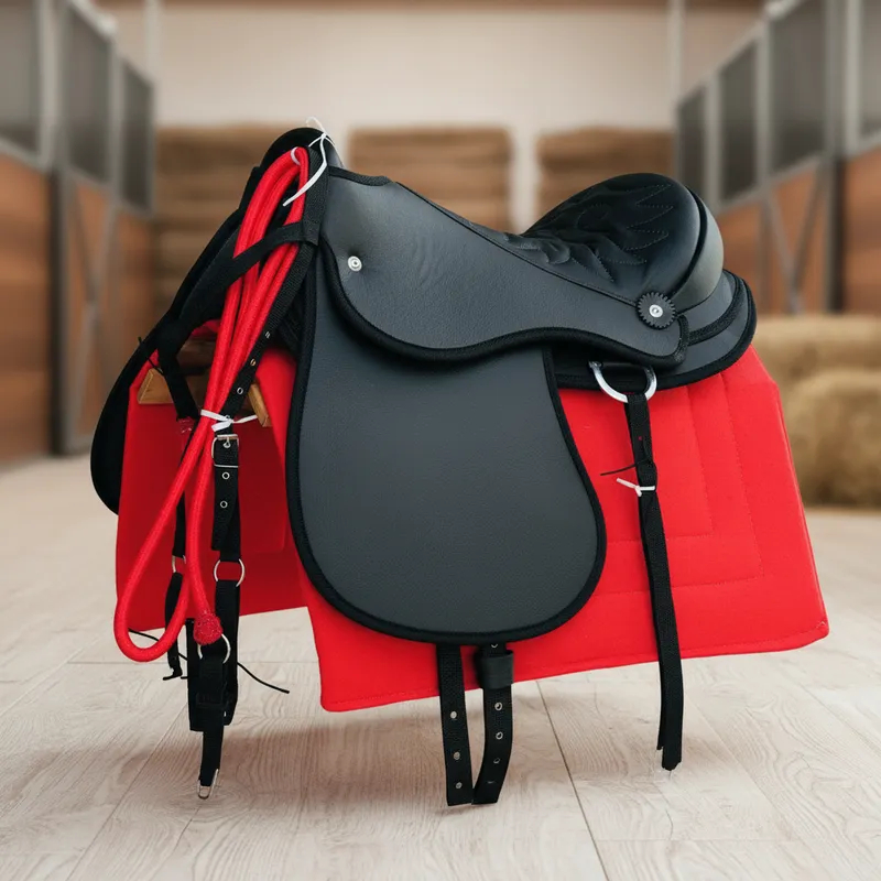 Cela Australiana  Completa + Baixeiro Modelo Mangalarga Marchador em Oferta na Shopee