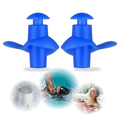 Protetor de Ouvido para Natação Tampão Silicone Flexível Auricular Reutilizável Adulto Abafador auricular