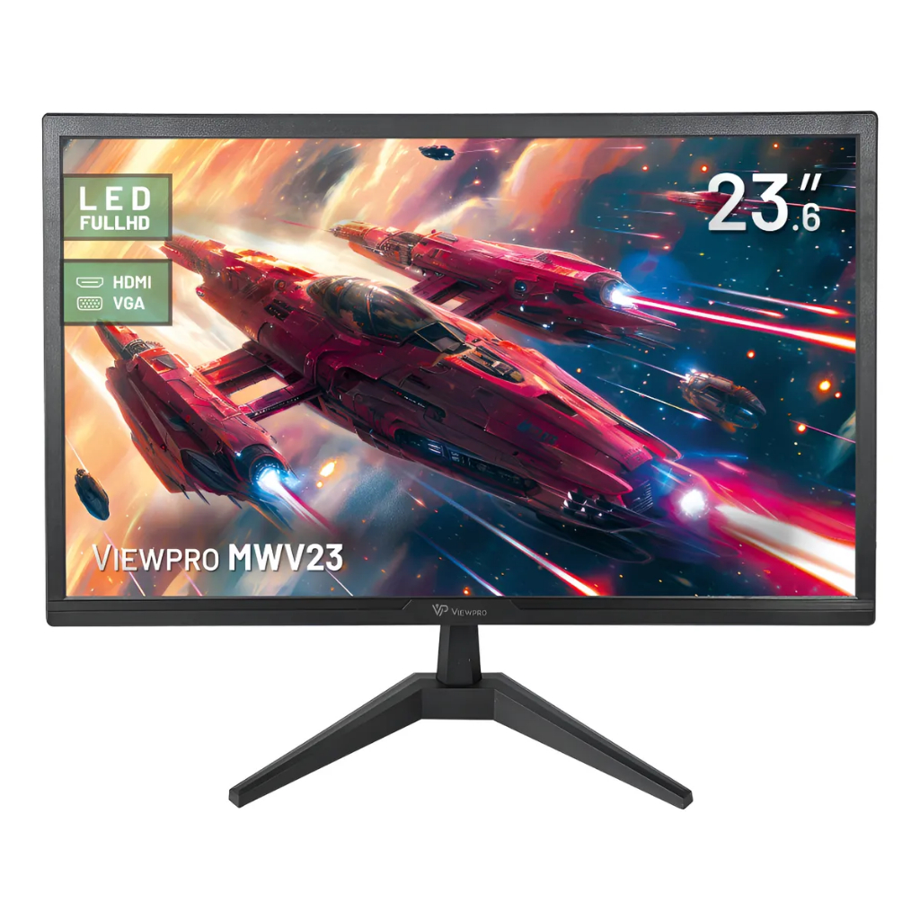 Monitor Viewpro 23,6 Led Com Hdmi Cor Preto Mwv23 - Preto