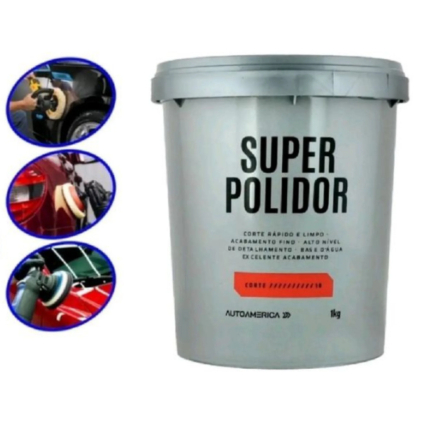 SUPER POLIDOR 1kg Autoamerica em Oferta na Shopee