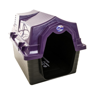 CAMA PET N6 DOG CACHORRO PLASTICO UV CASA PORTE MEDIO em Oferta na Shopee