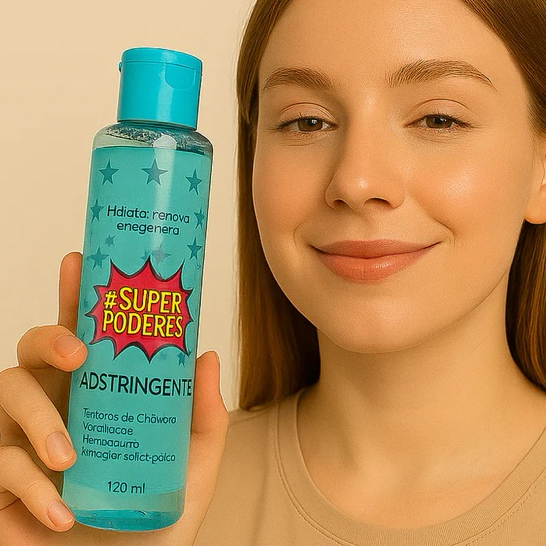 Super Poderes Adstringente Chá Verde 120ml