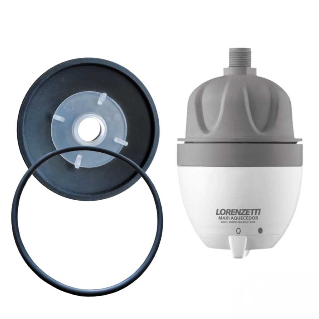 Diafragma Para Maxi Aquecedor Ultra 127/220 + Orig Anel de Vedação M004 Original Lorenzetti