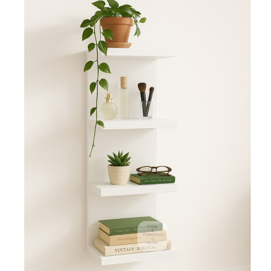 Torre De Prateleira Estante 85 Cm Para Quarto decoração Estante Multiuso Perfumes-105-85