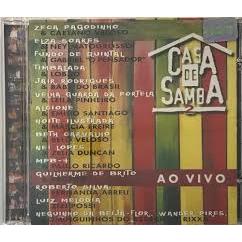 CD Casa de Samba 2 Ao Vivo Original Semi Novo (Noel Rosa, Jorge Ben, Djavan, Cartola, Luiz Melodia)
